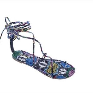 Lace up Sandals